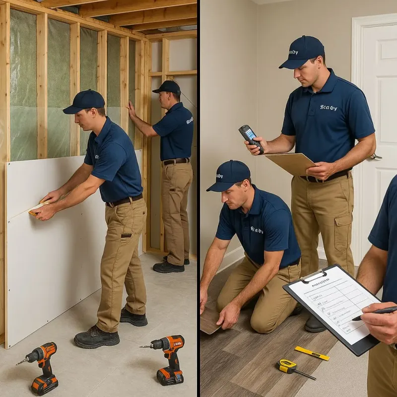 Repairs and Reconstruction process in Niles, MI